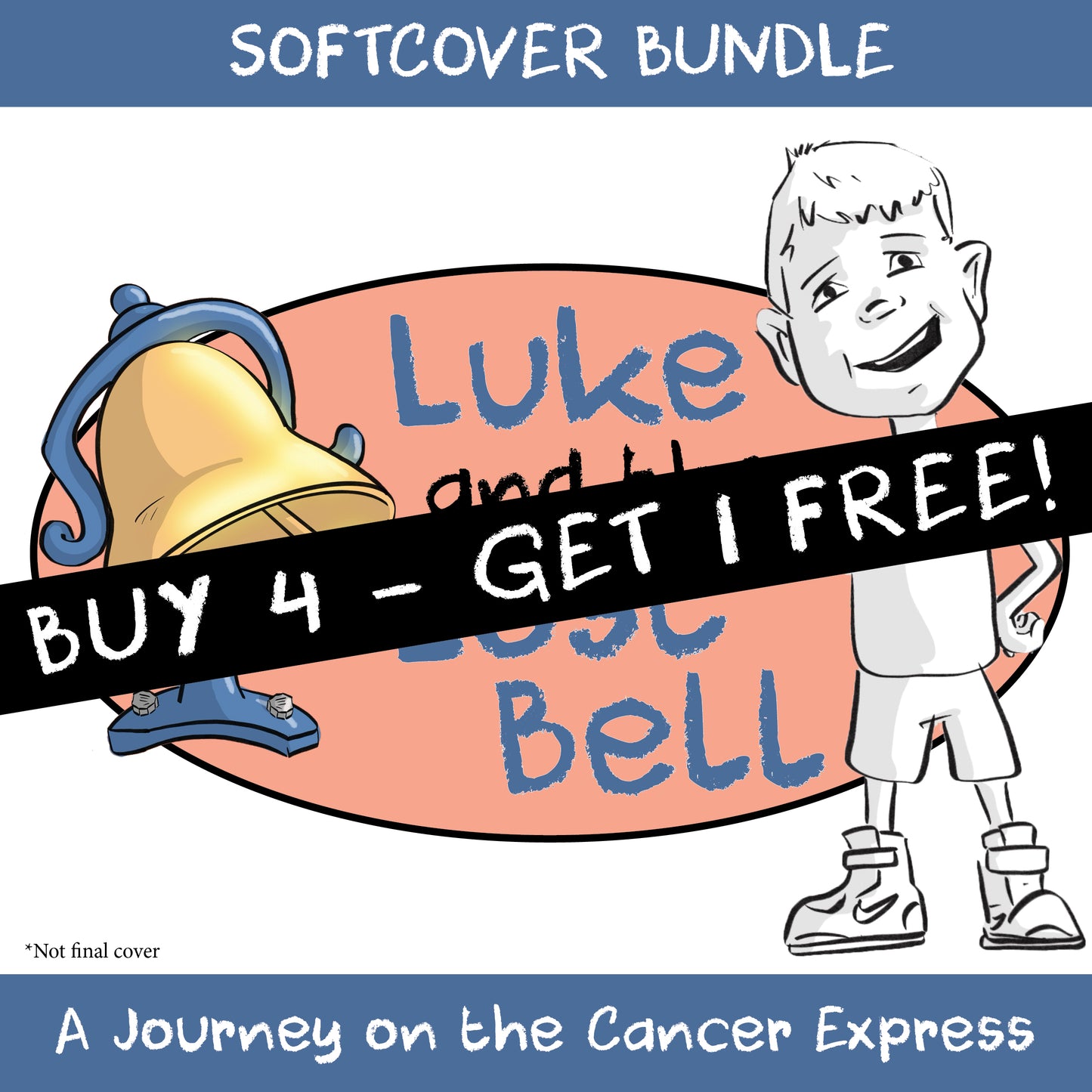 SOFTCOVER BUNDLE - Buy 4, Get 1 FREE! - Luke and the Lost Bell